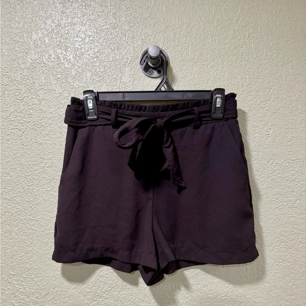 LC Lauren Conrad Black High-Waist Shorts